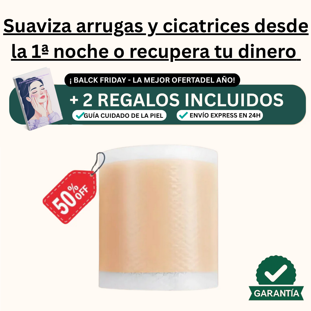 ETERNA PATCHES™ | ALISA ARRUGAS Y SUAVIZA CICATRICES DE FORMA RÁPIDA Y VISIBLE