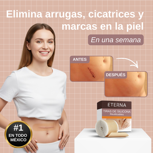 ETERNA PATCHES™ | ALISA ARRUGAS Y SUAVIZA CICATRICES DE FORMA RÁPIDA Y VISIBLE
